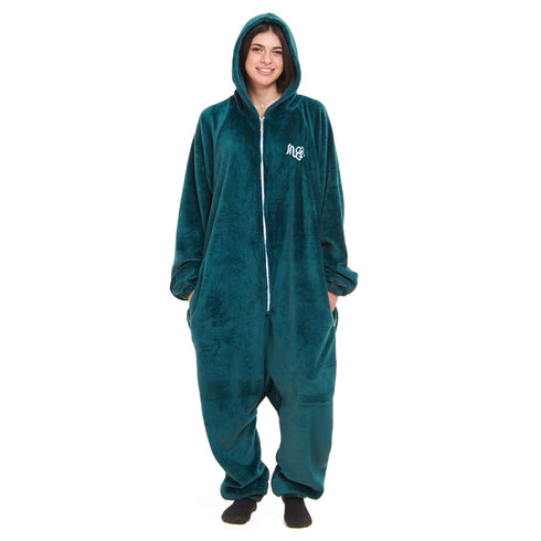 Snuggs Blanket Onesie Dark Petroleum